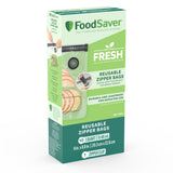 Reusable Zipper Vacuum Sealer Bags, 946mL, 10-pk I8I5 - product image 1