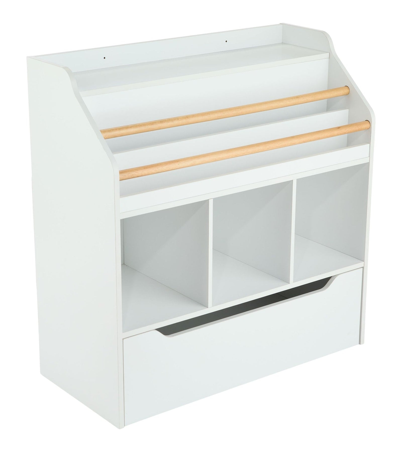 Multi-Purpose Storage Organizer with Drawer, White R7N4 - product image 1