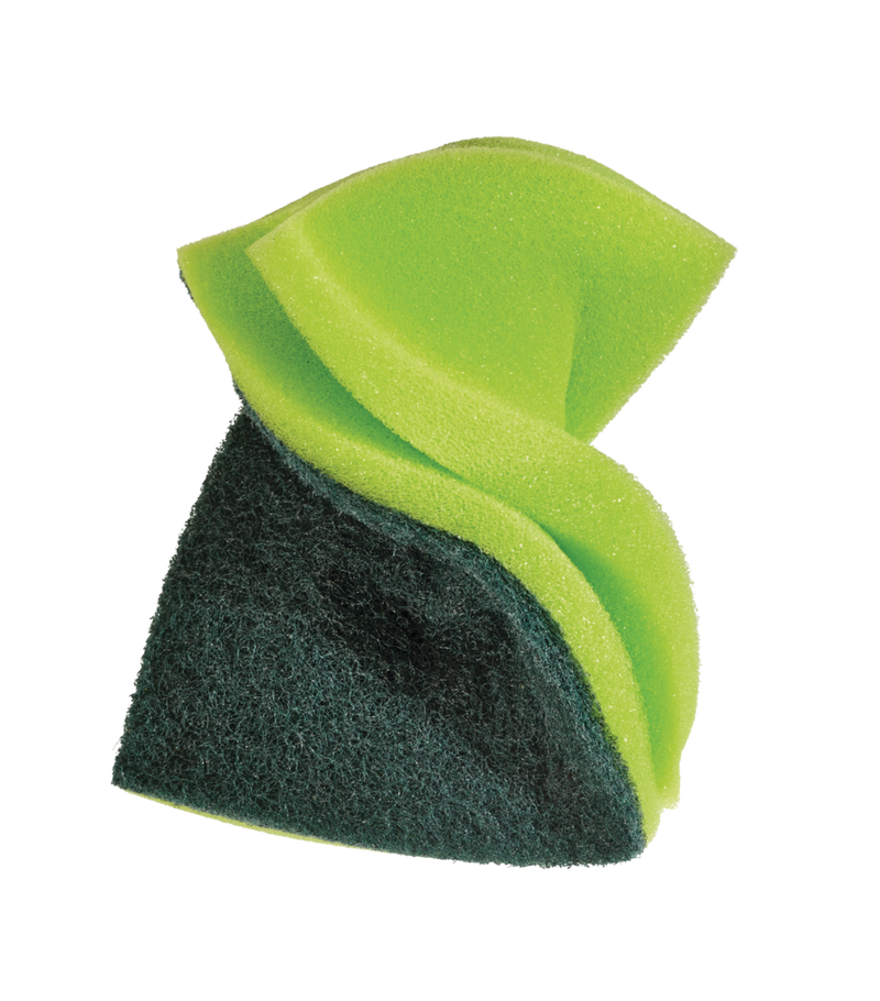 Heavy-Duty Dual Side Scrub Sponge & Pad, 6-pk U4G4