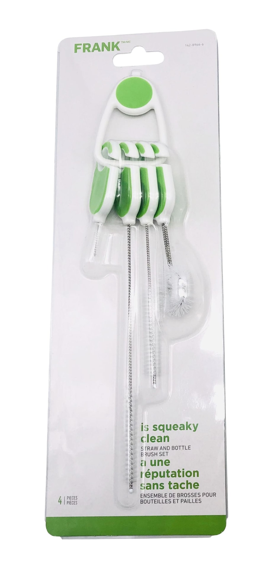 Straw & Bottle Brush Set with Comfortable Grip, 4-pk G7N1 - product image 2