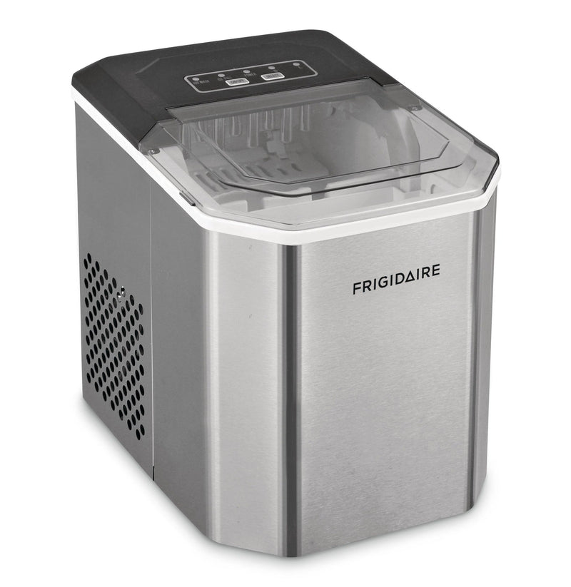 Stainless Steel Countertop Ice Maker with LED Display, 2.3-qt, Silver H7N4