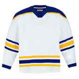 8500 Pro Team Hockey Jersey, Junior, Buffalo Sabres Away Colours, Various Sizes I0F2 - product image 1