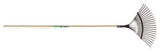 Garden Club 16-in Wide Metal 22-Tine Leaf Rake, 48-in Hardwood Shaft B6W9 - product image 2