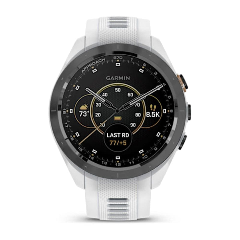 Approach S70 GPS Golf Watch, White X3X7