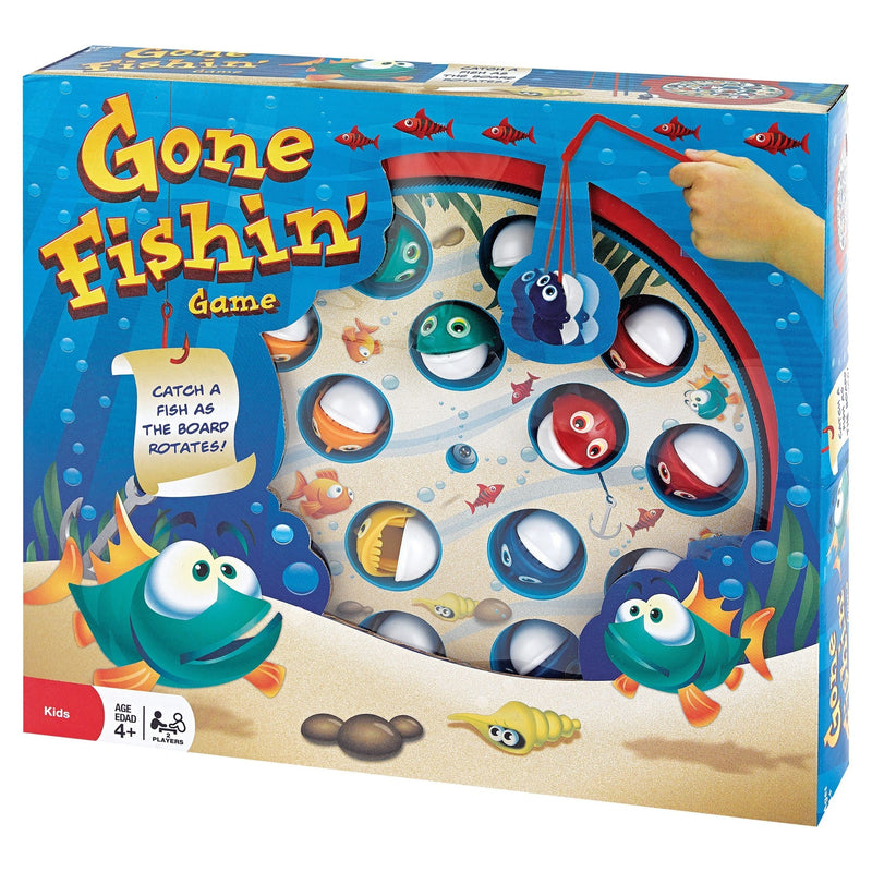 Fishin' Hand-Eye Coordination Game, Multi-Coloured, 2 Players, Ages 4+ F4I5