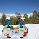 Living 2-Person Duo Inflatable Winter Snow Tube M8C6 - product image 4