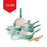 Rio Ceramic Cookware Set, Dishwasher & Oven Safe, 11-pc T3K3 - product image 3