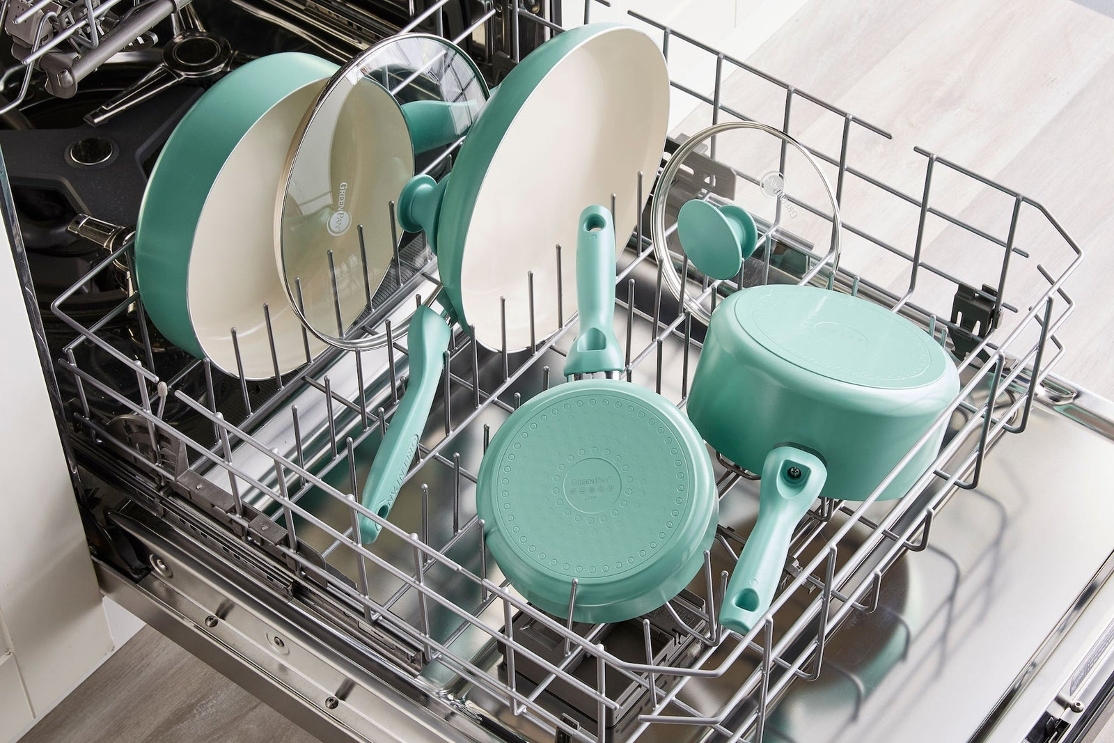 Rio Ceramic Cookware Set, Dishwasher & Oven Safe, 11-pc T3K3 - product image 5