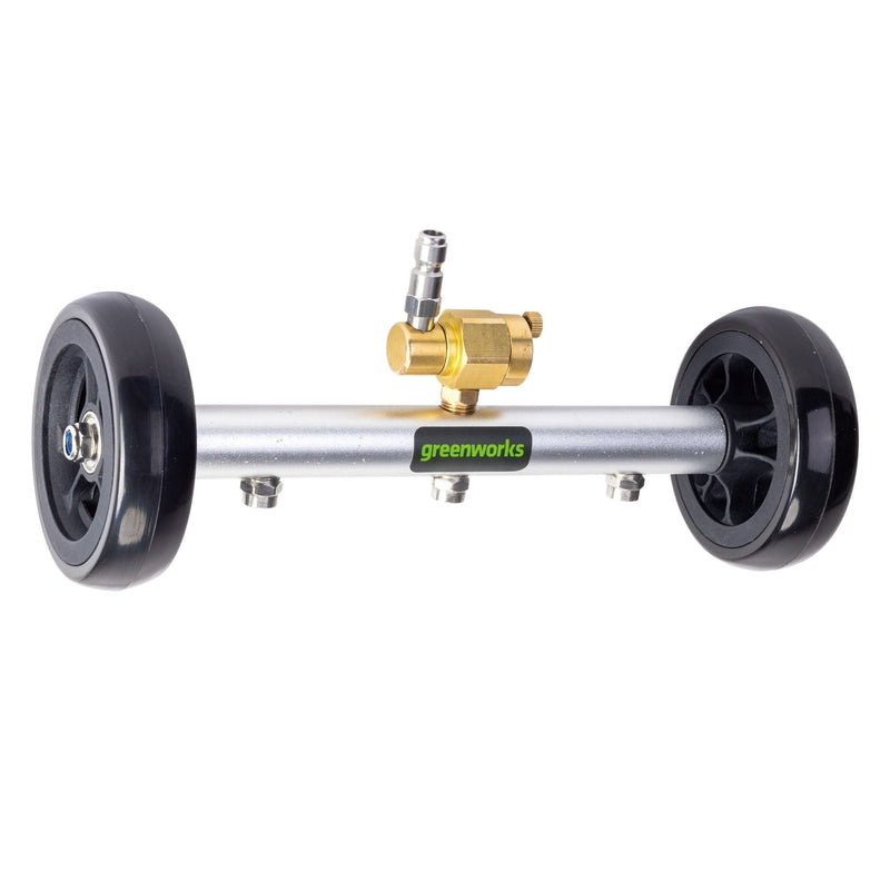 2-in-1 Water Broom & Undercarriage Cleaner, Pressure Washer Attachment Y9R3