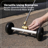 2-in-1 Water Broom & Undercarriage Cleaner, Pressure Washer Attachment Y9R3 - product image 6