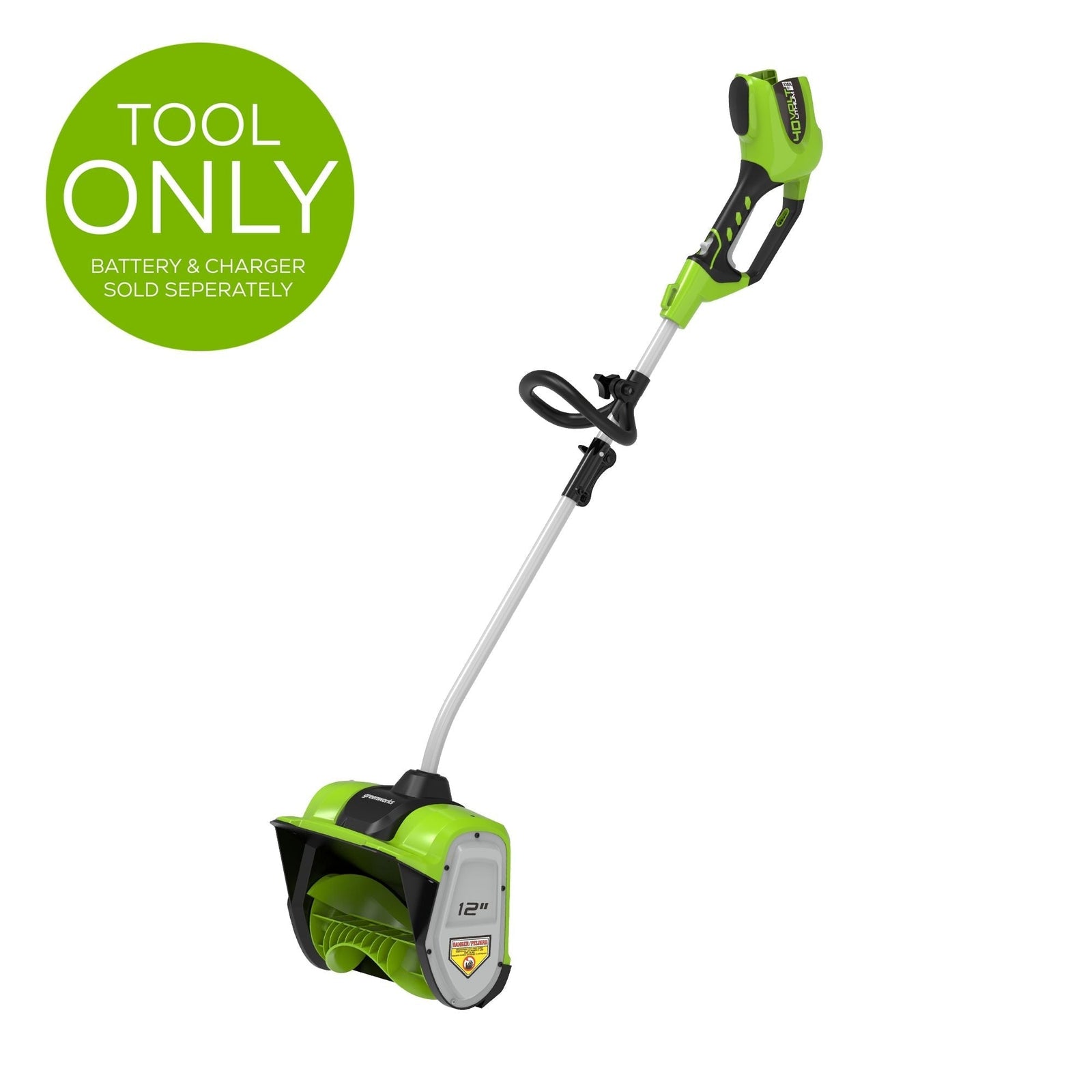 40V Cordless Snow Shovel, 12-in (Tool Only) H5N9 - product image 2