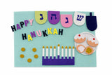 Hanukkah" Felt Interactive Activity Play Board Kit, 30-pc, for Hanukkah J7C5 - product image 2