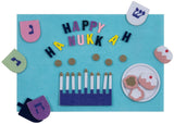 Hanukkah" Felt Interactive Activity Play Board Kit, 30-pc, for Hanukkah J7C5 - product image 3