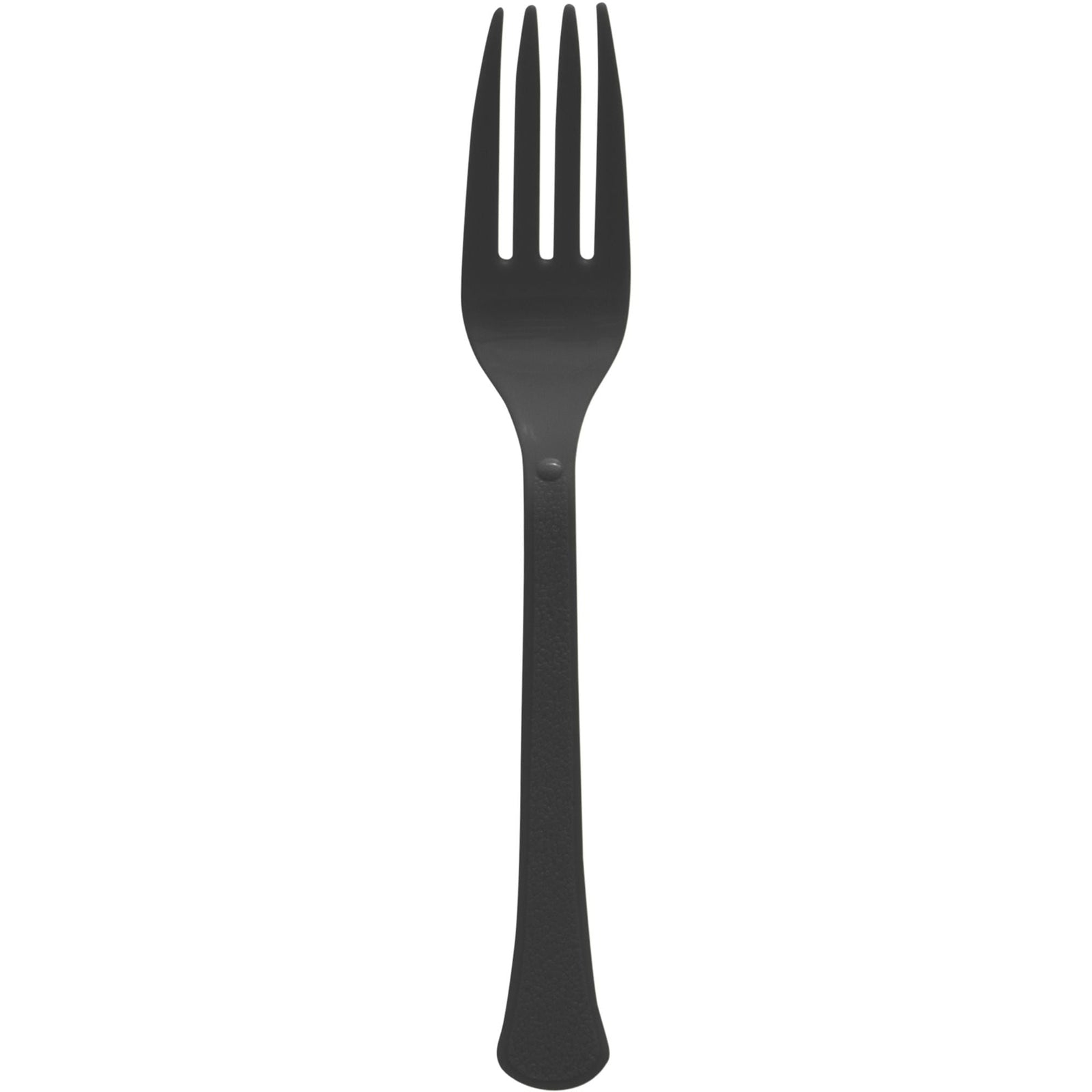 Heavy-Duty Plastic Solid Colour Reusable Forks, Various Colours, 50-pk J9Q0 - product image 1