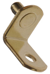 Square Shelf Pin, Easy to InstAll, 0.19-in, Brass X2W7 - product image 1