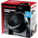 TurboForce Tilt-Head Portable Air Circulator Table/Desk Fan, 3-Speed, Black, 7-in M1T3 - product image 2