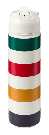 Bay Stripes Signature Water Bottle, 26-oz, White B9M1 - product image 1
