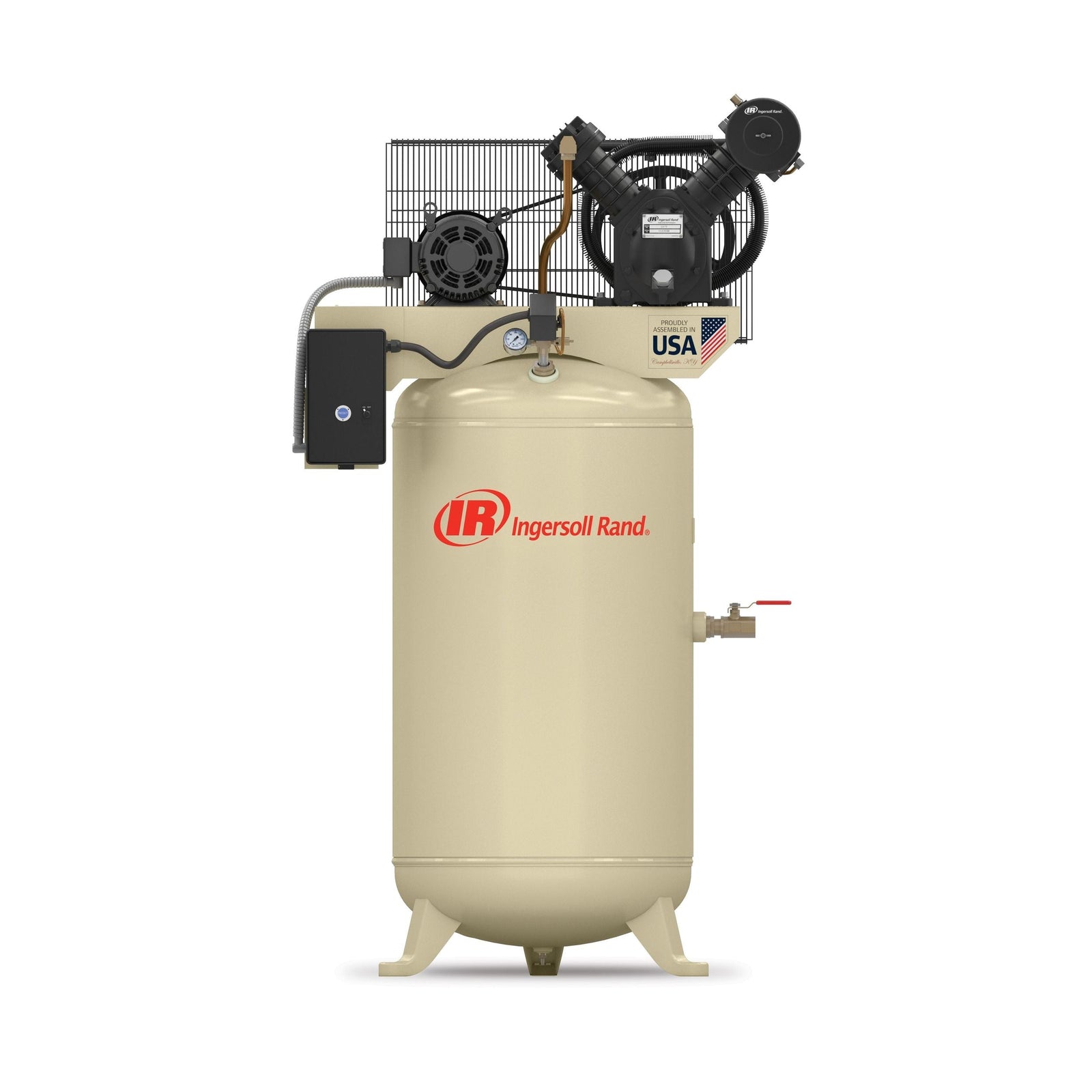 Rand 80-Gallon Vertical Air Compressor, 175 PSI, 7.5 HP I7F9 - product image 1