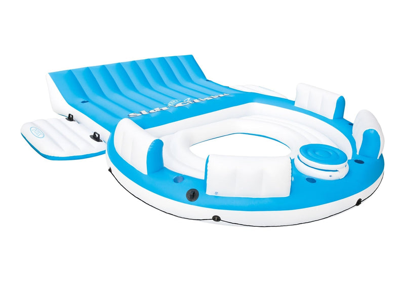 Splash 'N Chill Inflatable Lake Party Island, 7-Person O7U7