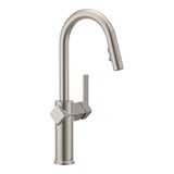 1-Handle Pull-Down Kitchen Faucet, Spot Resist Stainless R2J8 - product image 1