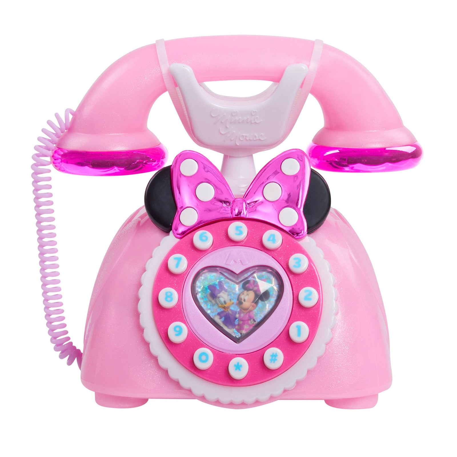 Just Play Junior Minnie Mouse Ring Me Rotary Phone with Lights and Sounds, Pink, 3+ K8Q7 - product image 1