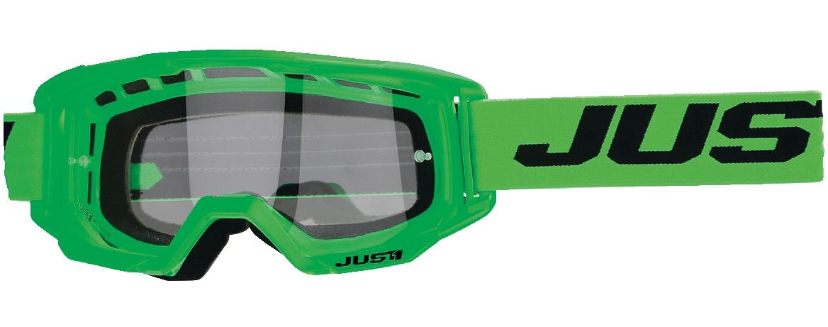Just1 Vitro Powersports Anti-Fog Scratch-Resistant Goggles, Fluorescent Green J6W5 - product image 2