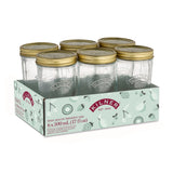 Wide Mouth Glass Mason Jars with Sealing Lids, 500-mL, 6-pk N0T0 - product image 1