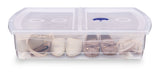 Shallow Under-the-Bed Storage Tote with Wheels W6C0 - product image 3