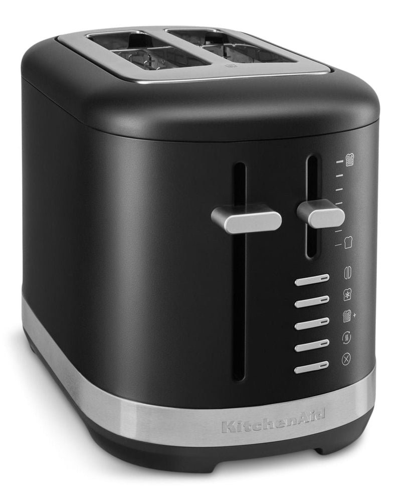 Toaster with Extra-Wide Slots, Matte Black W9E6