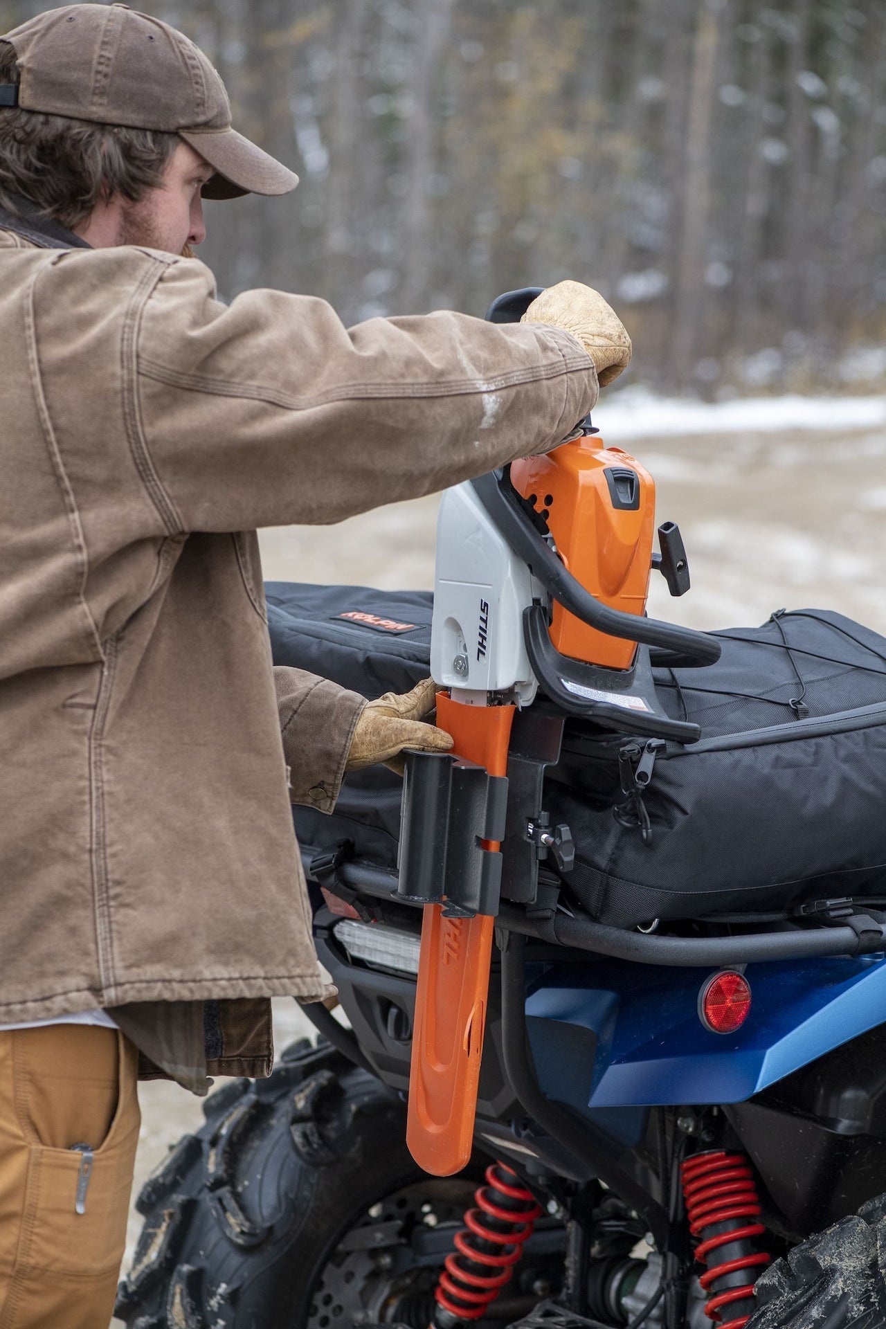 Off-Road-Vehicle Chainsaw Clamp Q3Q0 - product image 2