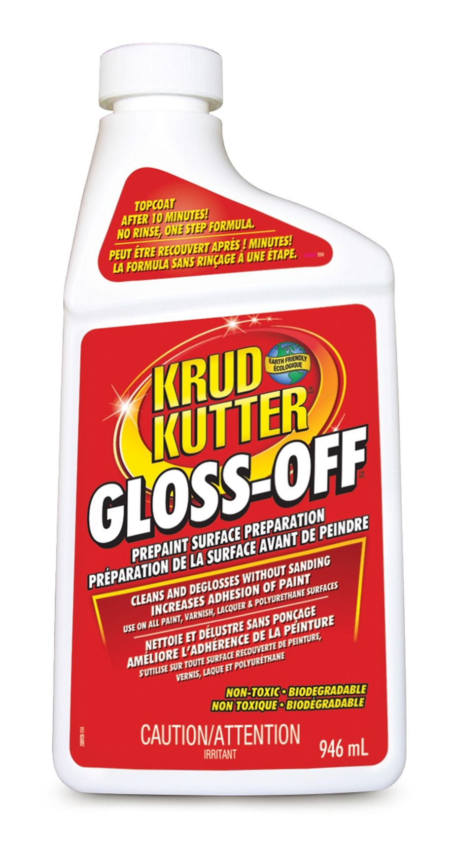 Gloss-Off Pre-Paint Surface Preparation, Cleaner & Deglosser Without Sanding, 946-mL P7B1 - product image 1