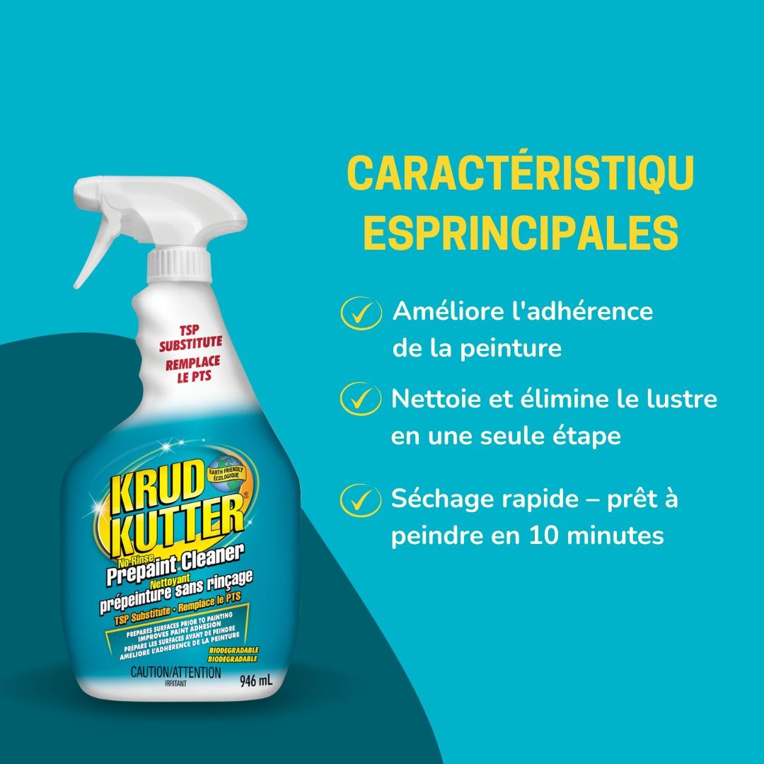 Prepaint Cleaner, No-Rinse TSP Substitute, Cleans & Deglosses Surfaces 946-mL V5M9 - product image 3
