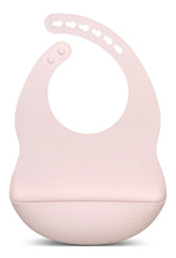 Silibib Silicone Feeding Bib, Pink L2Q3 - product image 1
