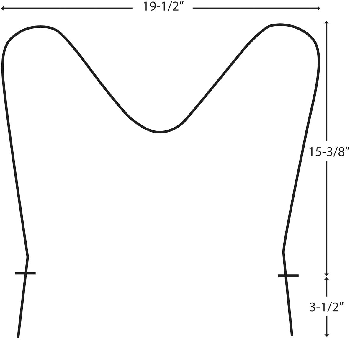62510/2 Frigidaire Oven/Bake Element with Straight Spade Connector, 2360W, 30-in A5I4 - product image 2