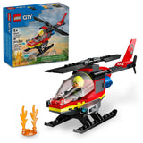 City Fire Rescue Helicopter - 60411, 85-pcs, Ages 5+ W7Q7 - product image 1