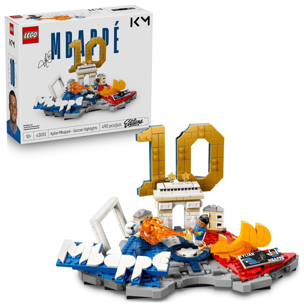 Editions Kylian Mbappé, Soccer Highlights - 43013, 490-pcs, Ages 10+ B1L8