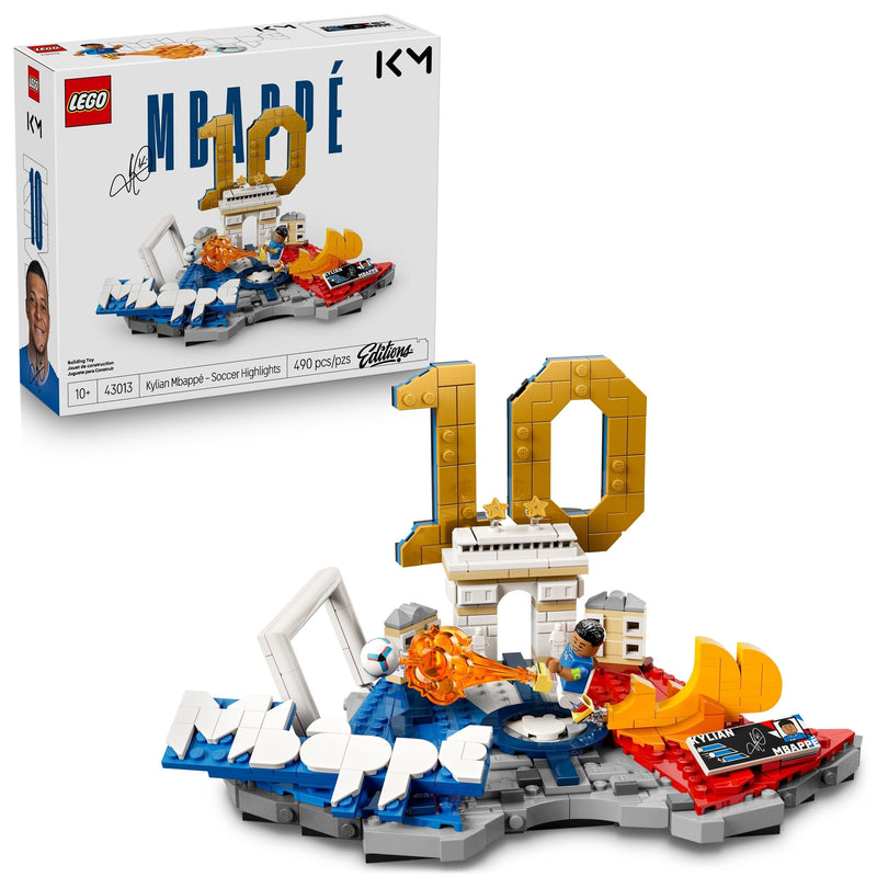Editions Kylian Mbappé, Soccer Highlights - 43013, 490-pcs, Ages 10+ B1L8