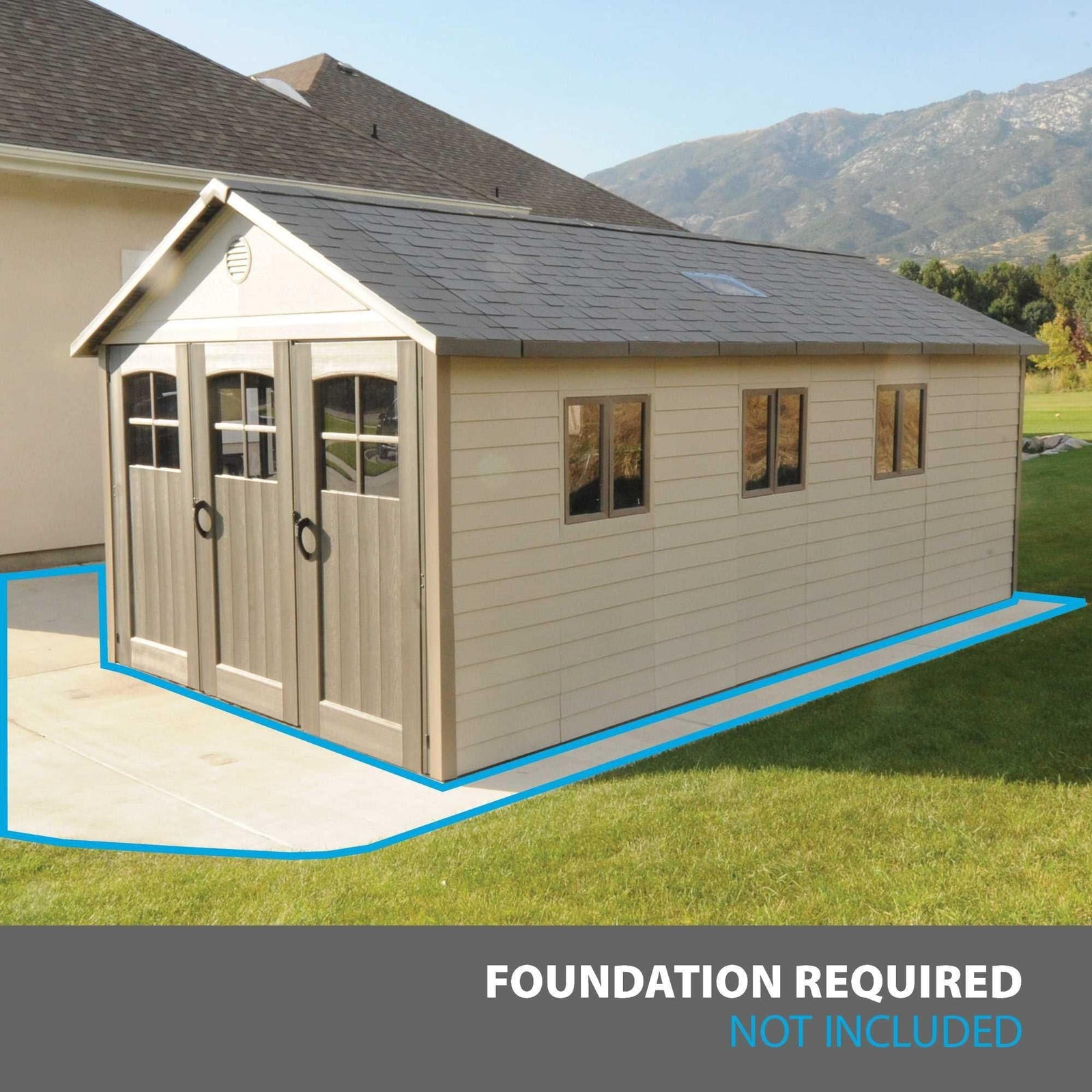 Outdoor Storage Shed, 11-ft x 21-ft N5X3 - product image 3