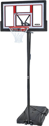 Portable Adjustable Basketball Backboard, Hoop & Net System, 50-in X6X1 - product image 1