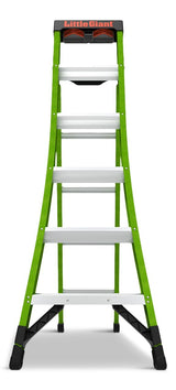Giant Ladders King Kombo 3-in-1 Grade 1AA Fiberglass Ladder, 6-ft to 10-ft, 375-lb, Model# 13906-305 P1R8 - product image 1