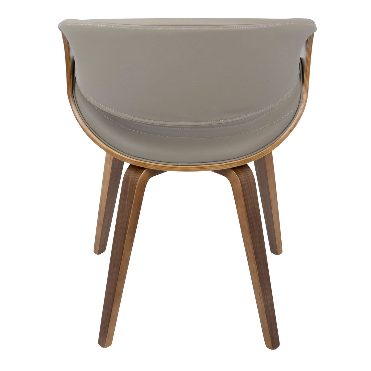 Symphony Faux Leather Dining/ Accent Chair, Grey T1D9 - product image 5
