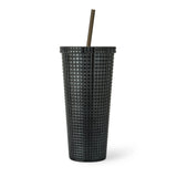 710-mL BPA-Free Iridescent Studded Textured Tumbler W6U5 - product image 1