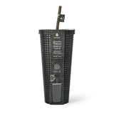 710-mL BPA-Free Iridescent Studded Textured Tumbler W6U5 - product image 3