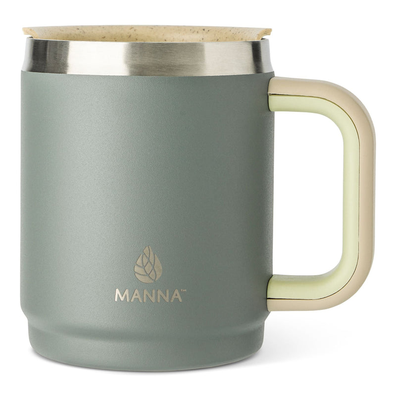 Boulder Eco Stainless Steel Insulated Mug, 14-oz, Midnight, with Handle L9O0