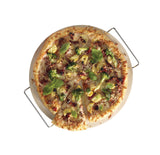 Ceramic Round Pizza Stone & Serving Rack, 15-in H0S0 - product image 5