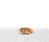 Ceramic Round Pizza Stone & Serving Rack, 15-in H0S0 - product image 7