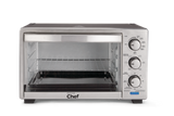 Convection Toaster Oven with 4 Functions, Stainless Steel, Black, 6-Slices V2Z1 - product image 1