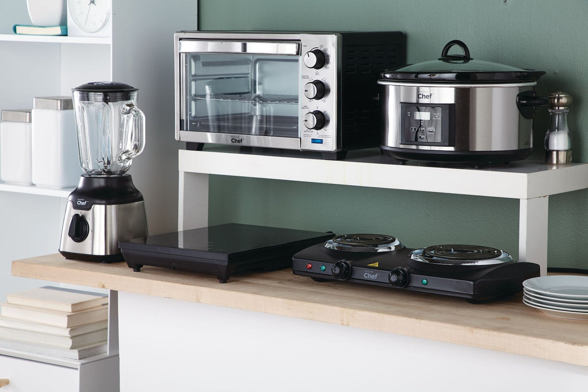 Double Burner Hot Plate, Black, 1500W E8M9 - product image 7