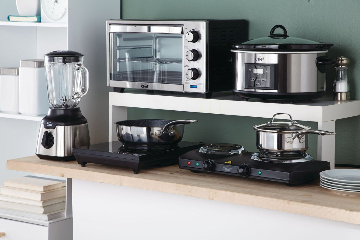 Double Burner Hot Plate, Black, 1500W E8M9 - product image 8