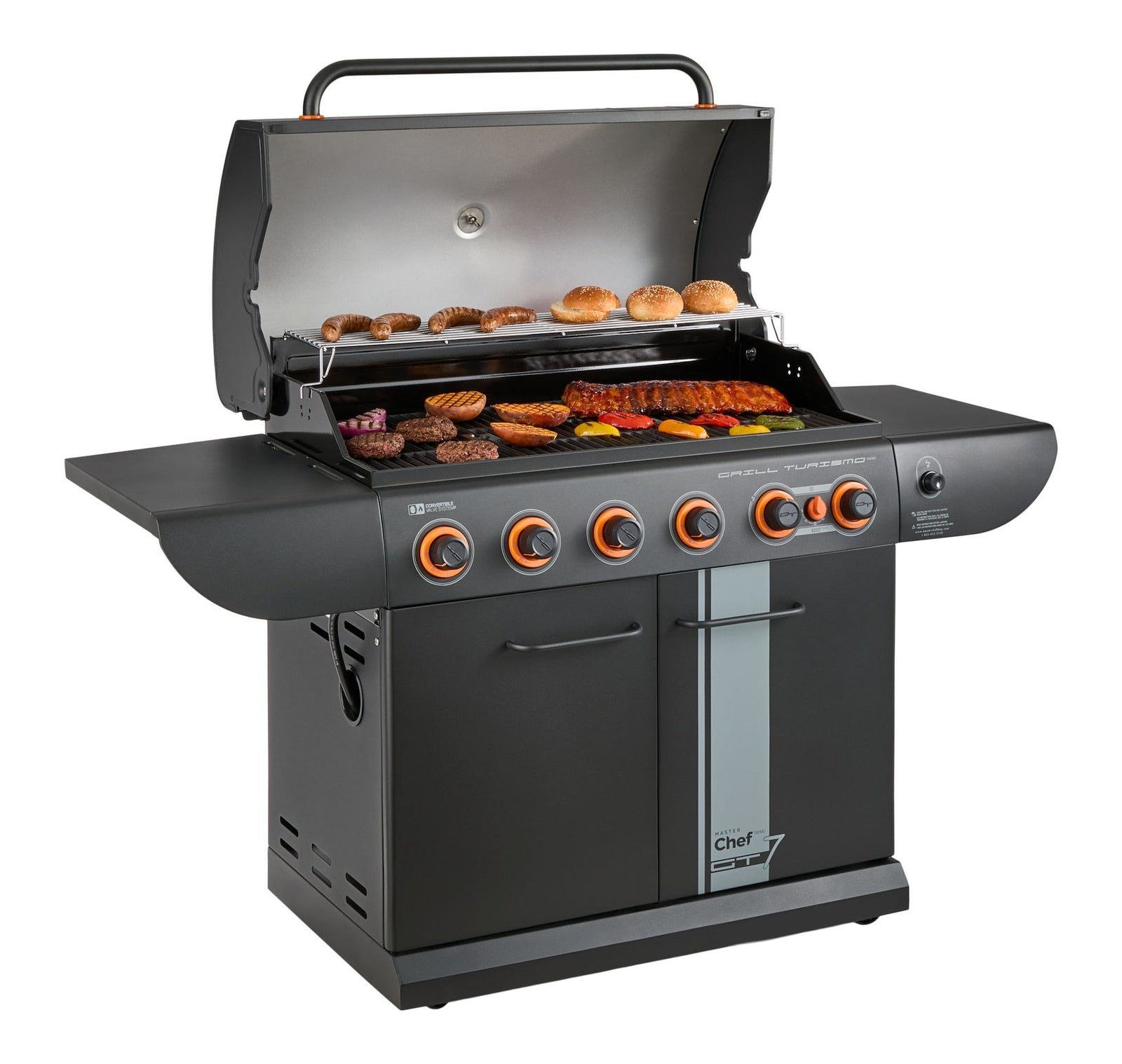 Grill Turismo 680 7-Burner Convertible LP Gas BBQ P8N8 - product image 3